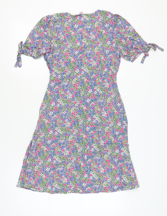 Finery Women's Multicoloured Floral Dress Size 10