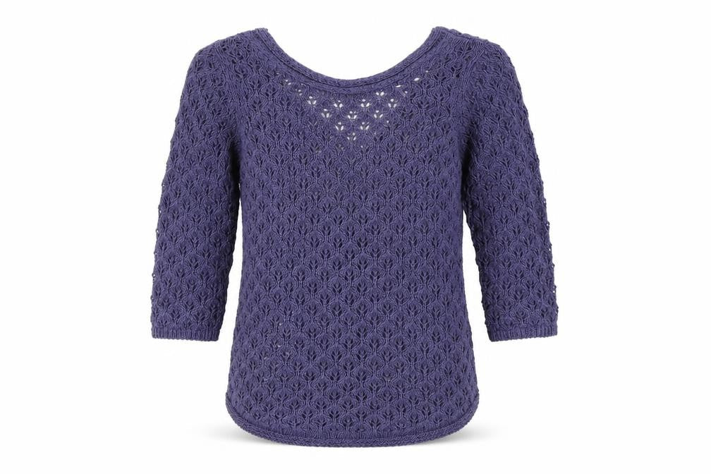 Womens UK Size 8 Monsoon Purple Pullover Jumper