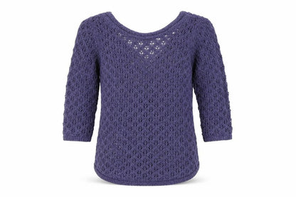Womens UK Size 8 Monsoon Purple Pullover Jumper