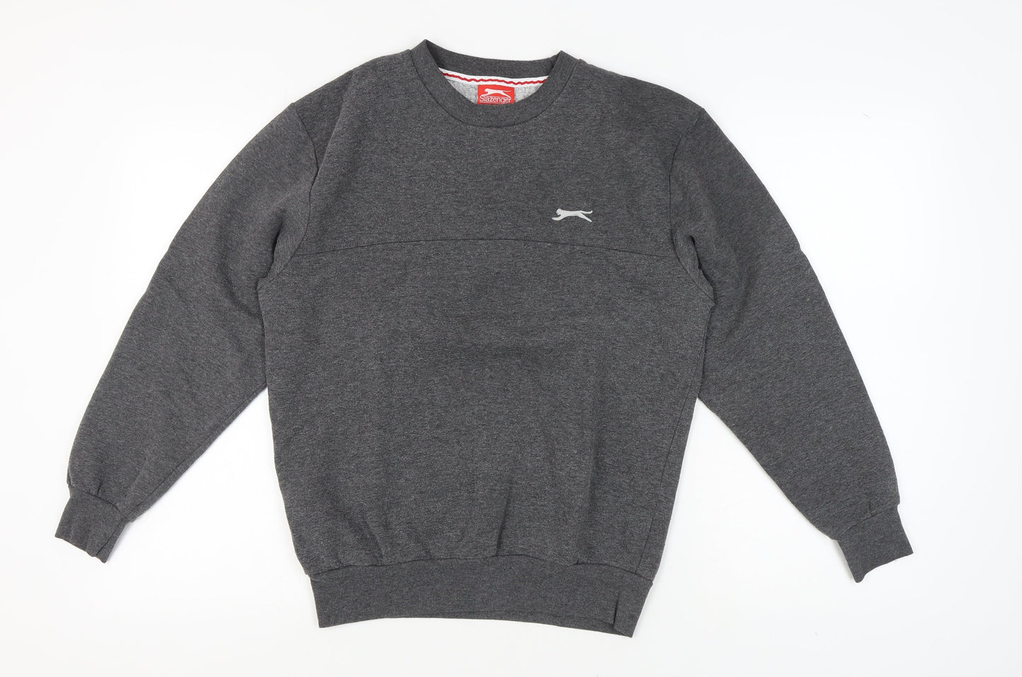 Mens UK Size S Slazenger Grey Pullover Sweatshirt