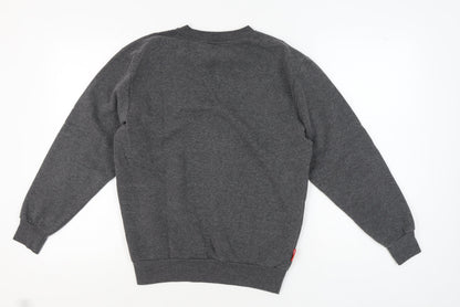 Mens UK Size S Slazenger Grey Pullover Sweatshirt