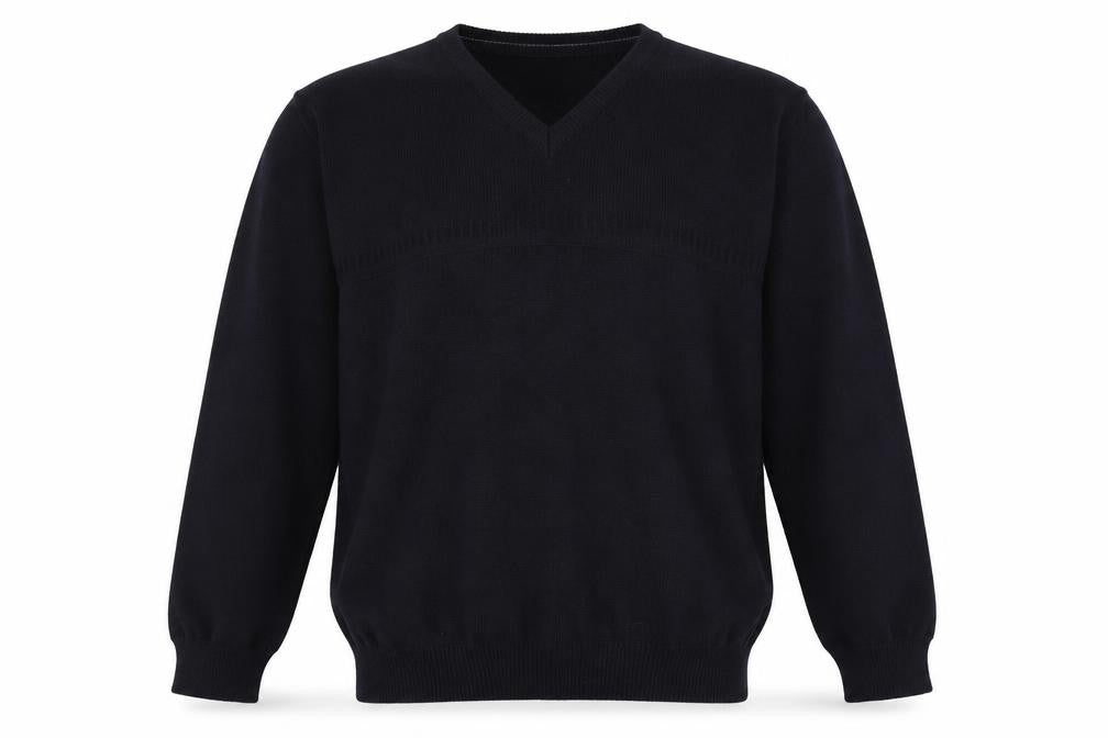 Mens UK Size L Marks and Spencer Navy Pullover Jumper