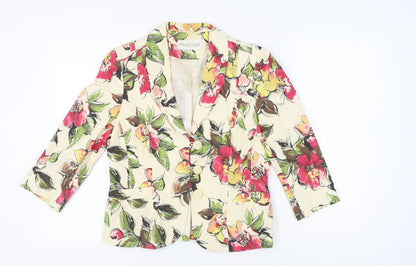 Phase Eight Women’s Multicolour Floral Blazer Size 14