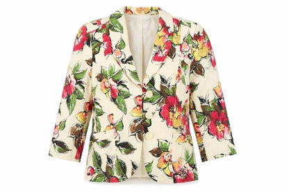 Womens UK Size 14 Phase Eight Regular Multicoloured Blazer