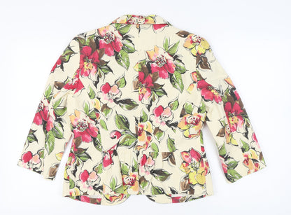 Phase Eight Women’s Multicolour Floral Blazer Size 14