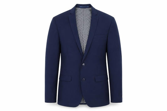 Front view of Red Herring Men's Blue Blazer, size 38R