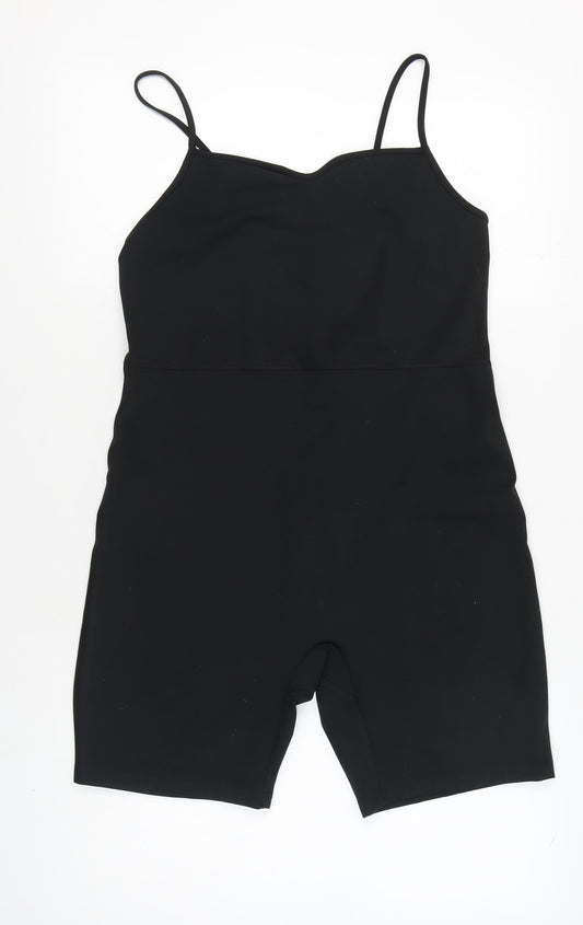 Marks and Spencer Women's Black Playsuit Large