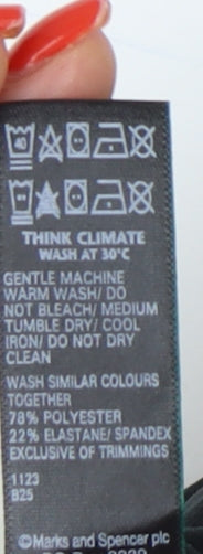 Marks and Spencer Women's Black Playsuit Large