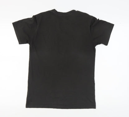 Mens UK Size S AS Colour Black  T-Shirt