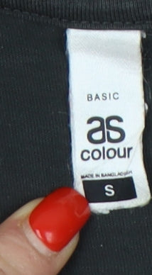 Mens UK Size S AS Colour Black  T-Shirt