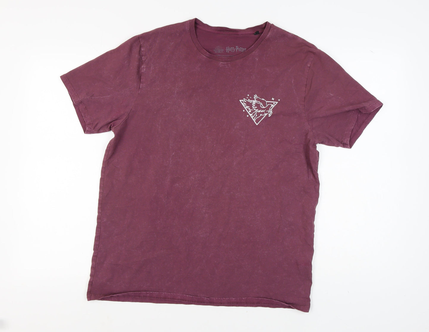 Mens UK Size L Harry Potter Purple  T-Shirt