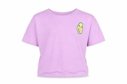 Front view of Next girls’ purple basic t-shirt short sleeve cotton 11 years