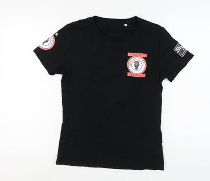 Tamla Motown Black Unisex M T-Shirt Short Sleeve