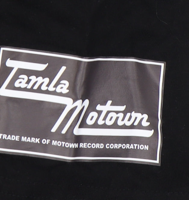 Tamla Motown Black Unisex M T-Shirt Short Sleeve