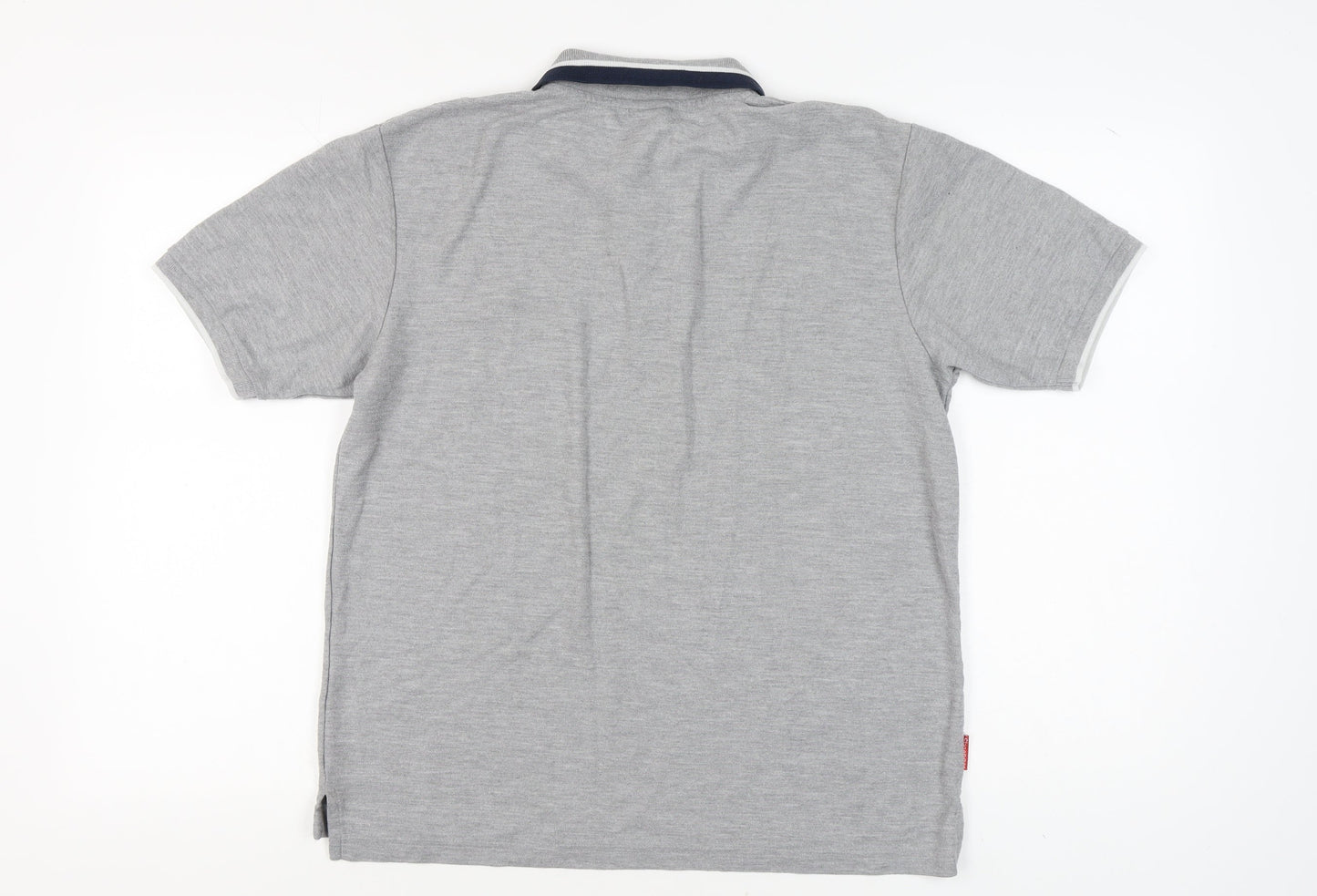 Slazenger Men's Grey Polo Shirt Size L