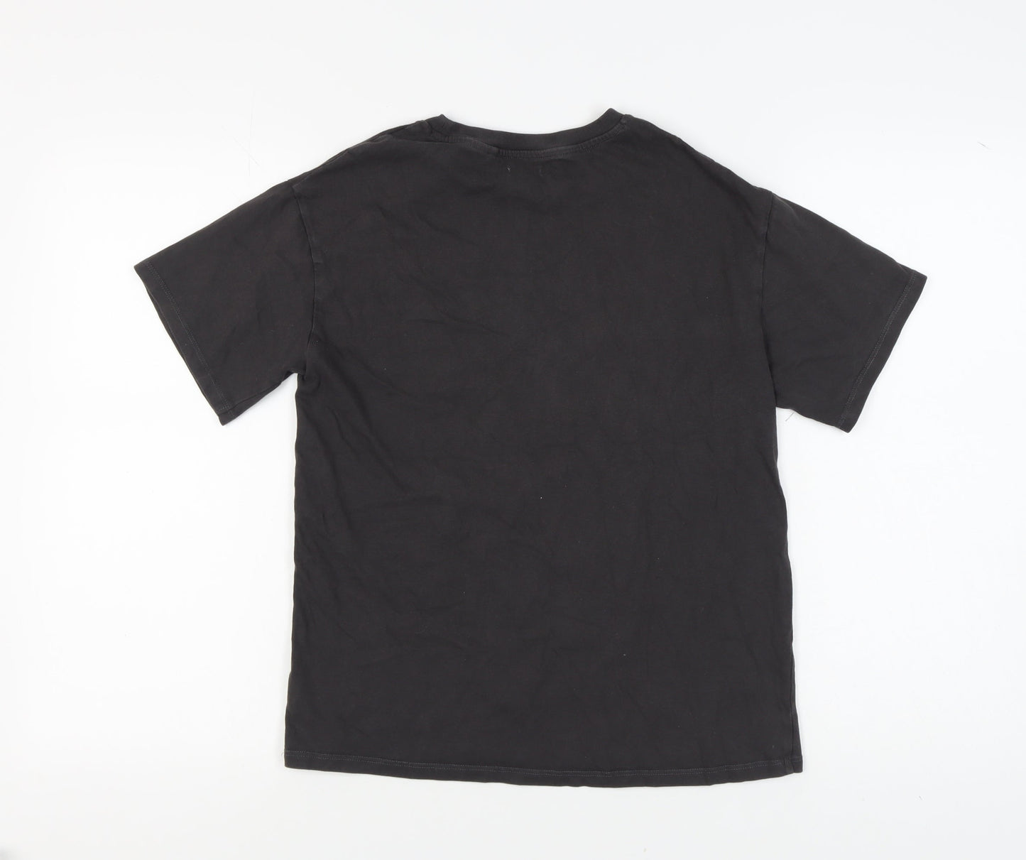 NEXT Girls Black Cosmic Graphic T-Shirt 12 Years