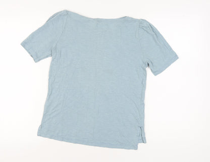 Next Women's Blue XS Crew Neck Nightwear Top