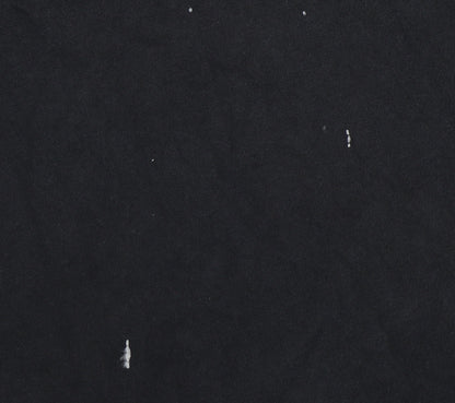 Nike Men's Black Graphic Print T-Shirt - Large