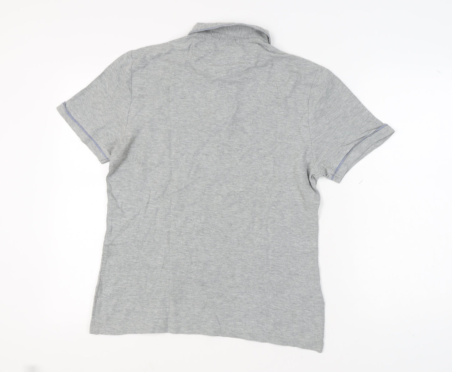 Penguin Men's Grey Polo Shirt M Collared Pocket Style