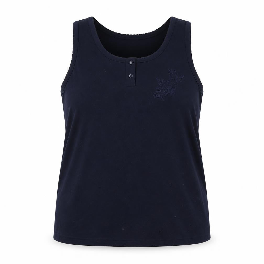 Womens UK Size XL NUGGETS Blue Basic Tank