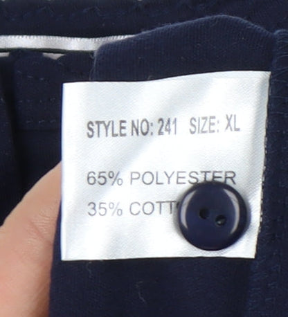 Womens UK Size XL NUGGETS Blue Basic Tank