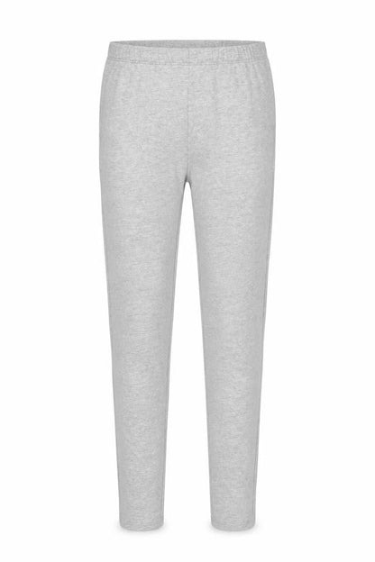 Front view of Gap girls’ grey xl leggings, cotton elastane blend