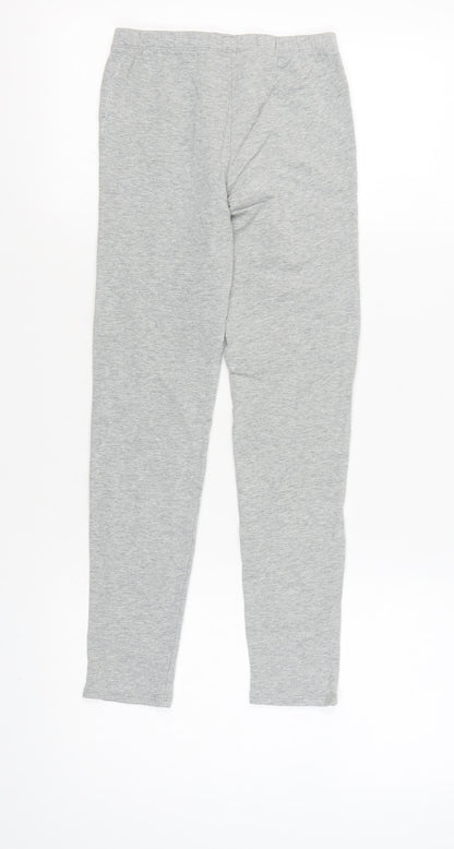 GAP Girls Grey XL Leggings, Cotton Elastane Blend