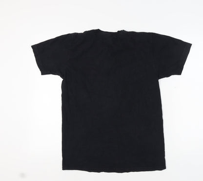 Plain Bear Men's Black Graphic T-Shirt M
