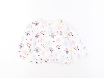 Disney Unisex Baby T-Shirt 9-12 Months Multicoloured Round Neck