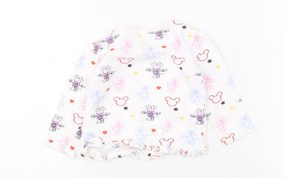 Disney Unisex Baby T-Shirt 9-12 Months Multicoloured Round Neck