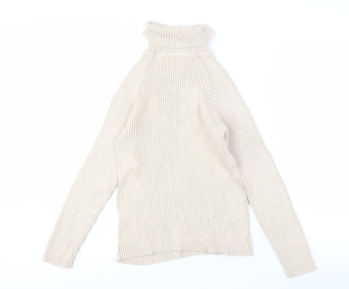 Womens UK Size L Debbie Morgan Beige Pullover Jumper