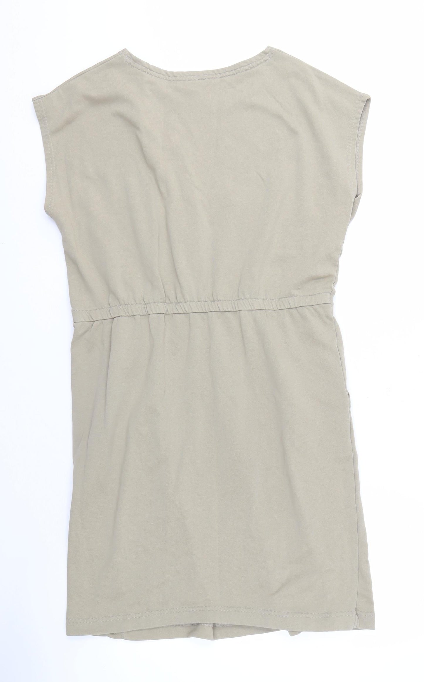 Signal Women's Beige Sleeveless Knit Dress L