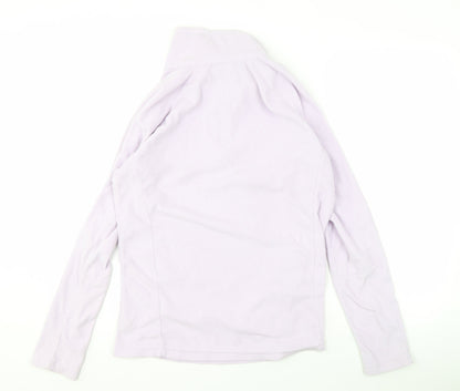 Columbia Women's Purple 1/4 Zip Pullover Sweatshirt