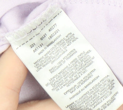 Columbia Women's Purple 1/4 Zip Pullover Sweatshirt