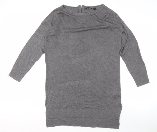 Womens UK Size 16 ESMARA Grey Pullover Jumper