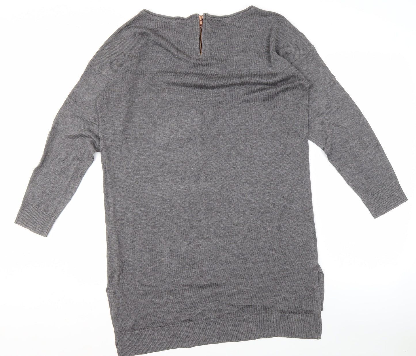 Womens UK Size 16 ESMARA Grey Pullover Jumper