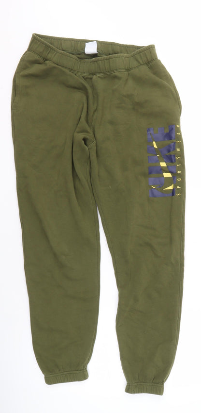 Nike Green Jogger Trousers, M, Unisex, Gym & Running