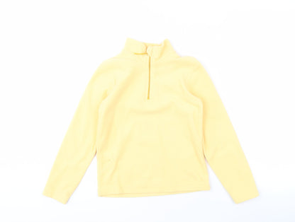 Mountain Warehouse Girls Yellow Fleece Sweatshirt 7-8 Years