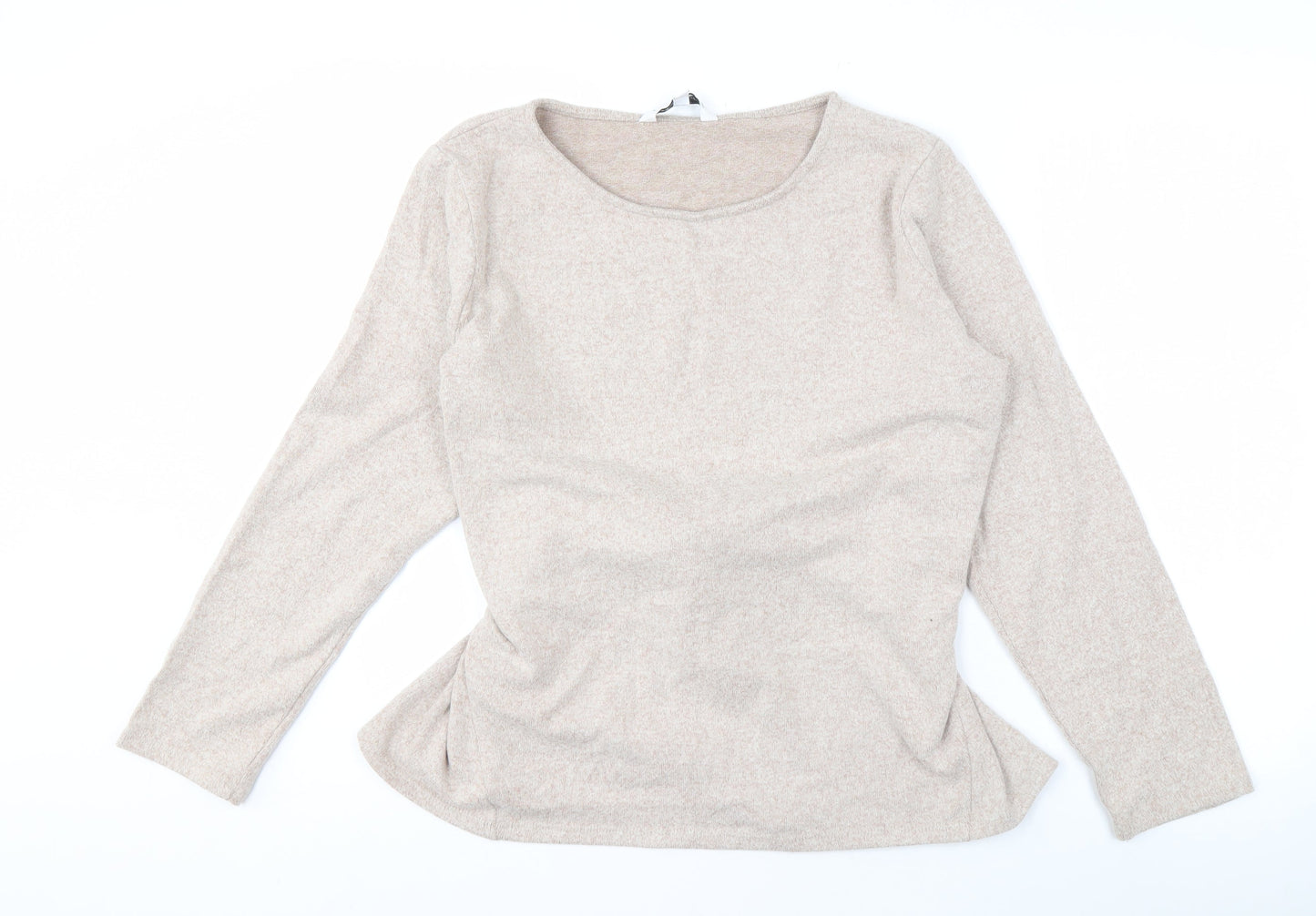 Womens UK Size 20 Capsule Beige Pullover Jumper