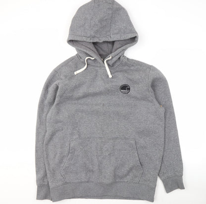 Mens UK Size 2XL SoulCal & Co Grey Pullover Hoodie