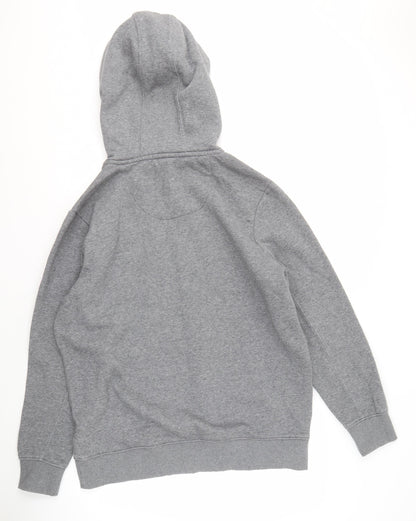 Mens UK Size 2XL SoulCal & Co Grey Pullover Hoodie