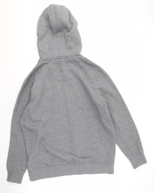 Mens UK Size 2XL SoulCal & Co Grey Pullover Hoodie