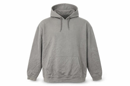 Mens UK Size L boohooMAN Grey Pullover Hoodie