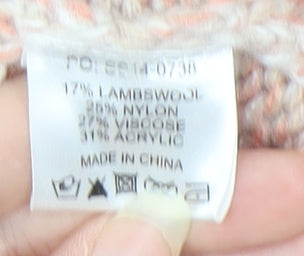 Hush Women's Multicoloured Open Front Cardigan S/M