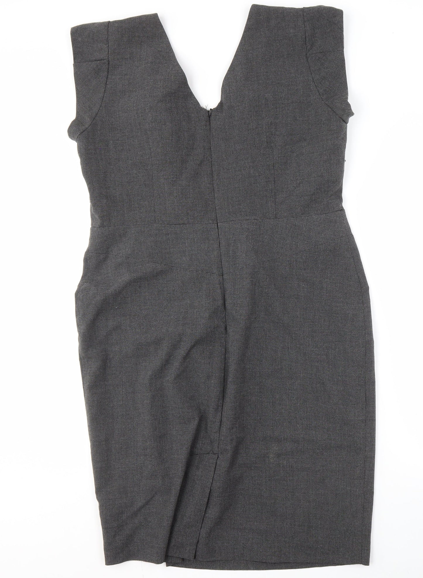 Dorothy Perkins Women's Grey Sheath Dress Size 16