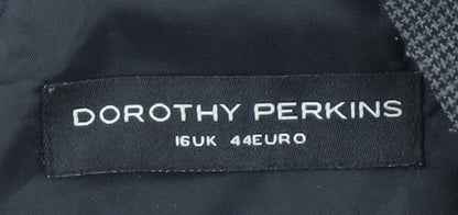 Dorothy Perkins Women's Grey Sheath Dress Size 16