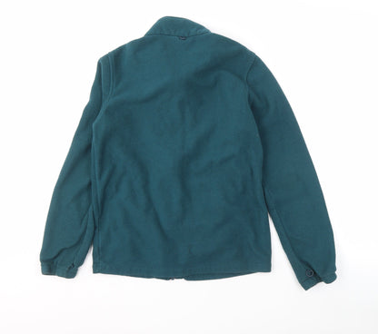 Mountain Warehouse Boys Green Fleece Basic Jacket 13 Years