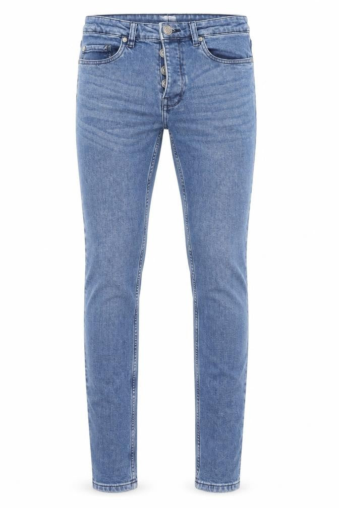 Mens UK Size 30 Hiscolumn No Data Fit Skinny Blue Jeans