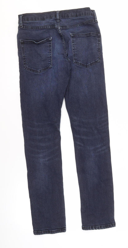 Mens UK Size S Topman  Skinny Blue Jeans