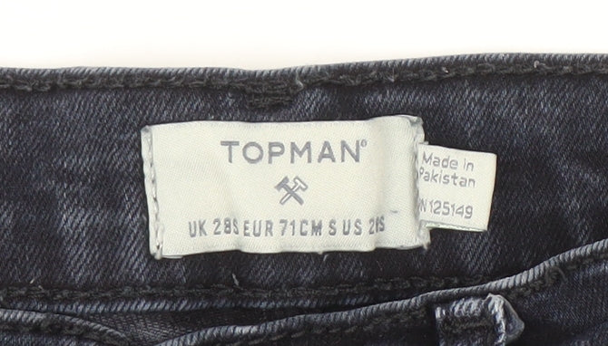 Mens UK Size S Topman  Skinny Blue Jeans